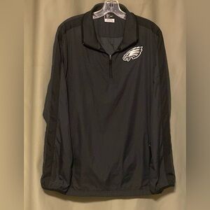 Nike On Field Philadelphia Eagles quarter zip Pullover Windbreaker men’s S